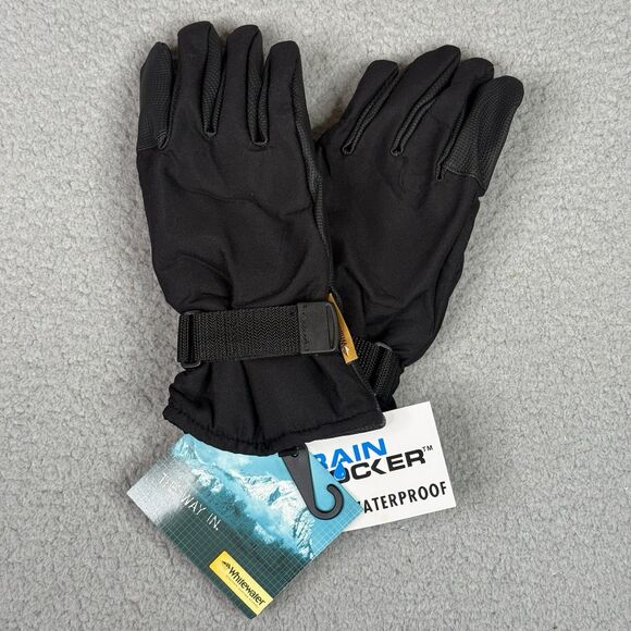 Whitewater Rainblocker Gloves Mens Small Black Tactical Shooting Waterproof NWT - Picture 1 of 8